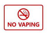Classic Framed No Vaping