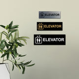 Basic Elevator Wall or Door Sign