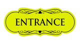 Designer Entrance Sign
