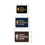 Signs ByLITA Classic Framed Men's Changing Room Wall or Door Sign