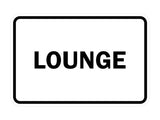 Classic Framed Lounge Sign