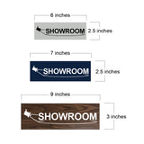 Basic Showroom Wall or Door Sign