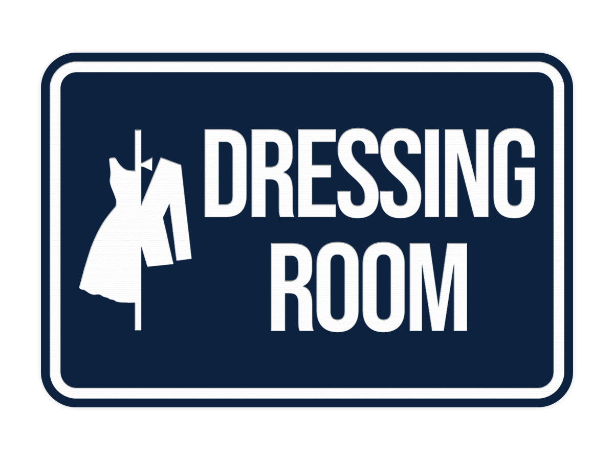 Dressing Rooom Sign Classic Framed Dressing Room Wall or Door Sign – Pacific Sign and Stamp