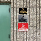 Signs ByLITA Classic Framed This Is a Neighborhood Watch Area Wall or Door Sign