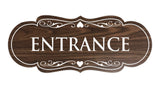 Designer Entrance Sign
