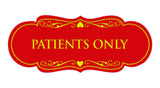 Designer Patients Only Sign