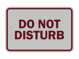Classic Do Not Disturb Sign