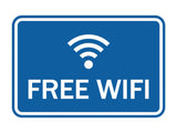 Classic Framed Free Wifi Sign
