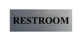Basic Restroom Wall or Door Sign