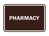 Classic Framed Pharmacy Sign