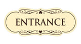 Designer Entrance Sign