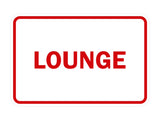 Classic Framed Lounge Sign
