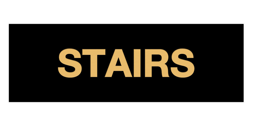 Basic Stairs Sign