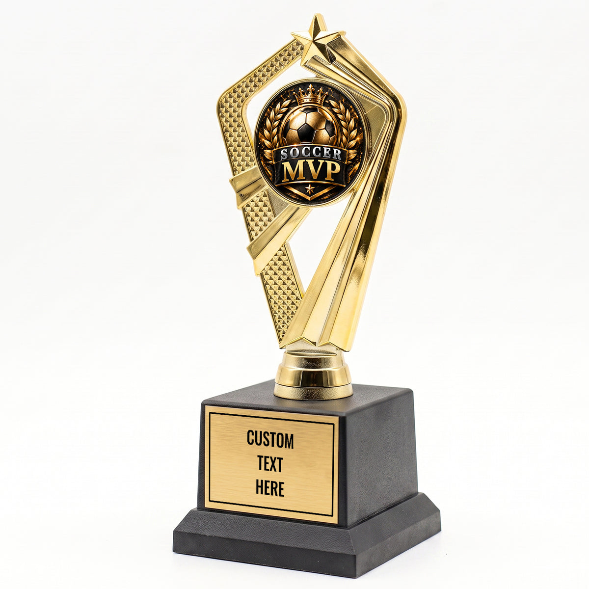 All Quality Soccer Individual Awards Trophies (1 Pack & 3 Packs), Custom Engraved for Your Team