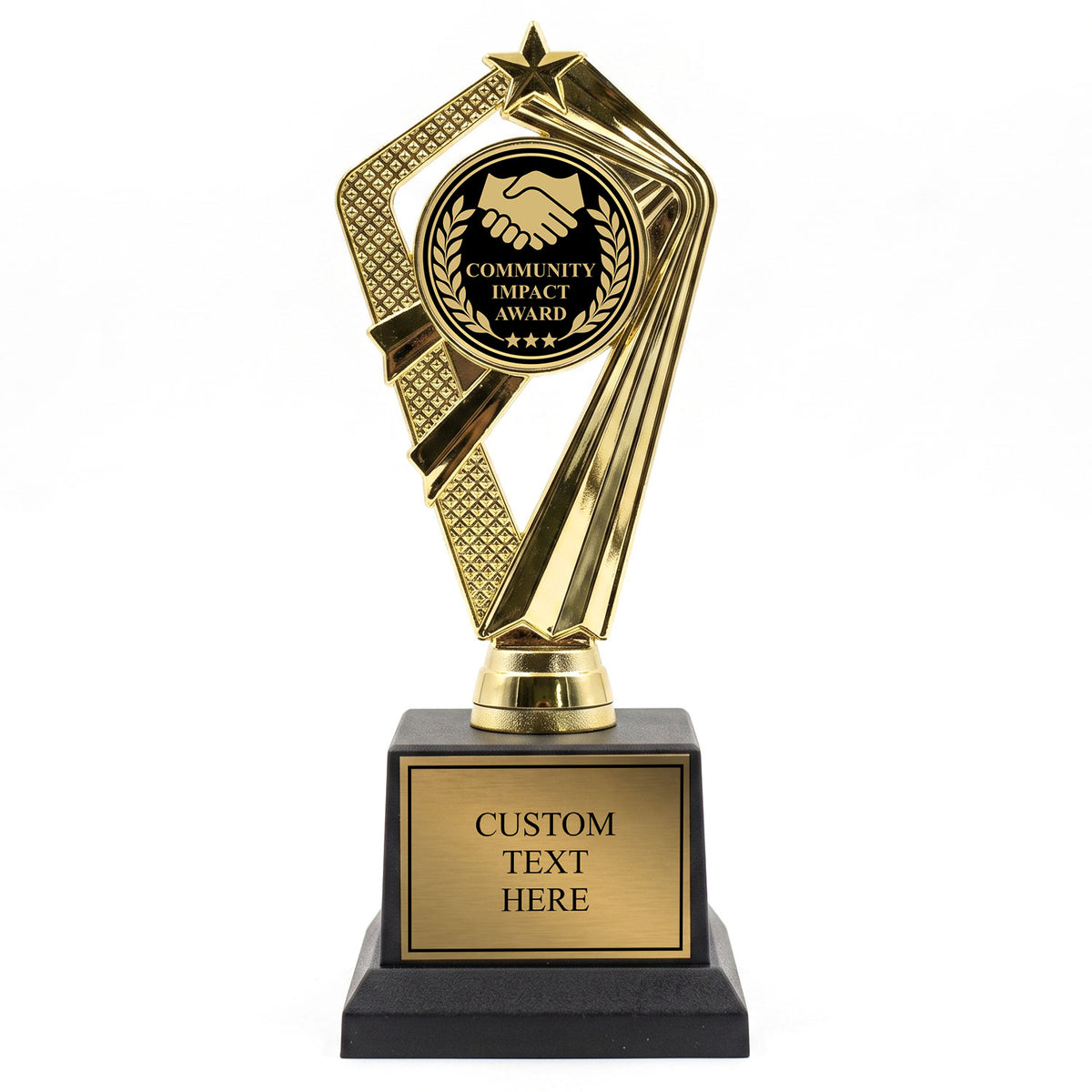 Community & Volunteer Trophy Awards (Service, Hero & More) - Engraved