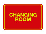 Classic Changing Room Sign