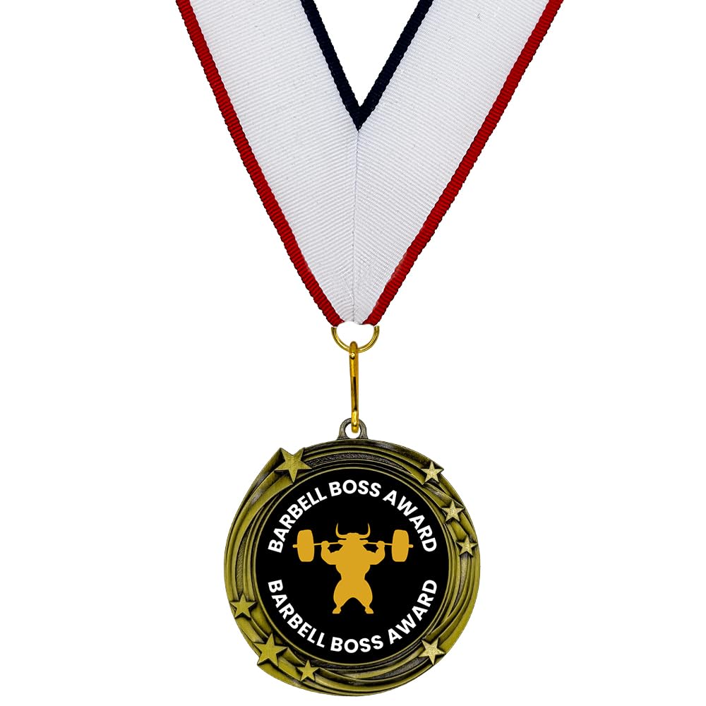 All Quality Workout Awards Stars Design Medals - Fitness Medals and Workout Awards