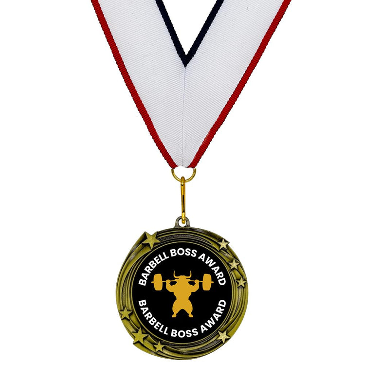 All Quality Workout Awards Stars Design Medals - Fitness Medals and Workout Awards