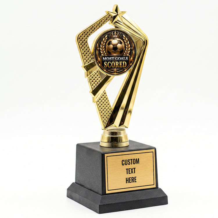 All Quality Soccer Individual Awards Trophies (1 Pack & 3 Packs), Custom Engraved for Your Team