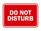 Classic Do Not Disturb Sign