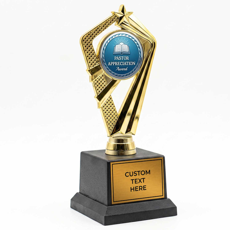 Church Appreciation Trophy Awards (Pastor, Choir, Volunteer) - Engraved