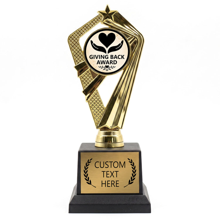 Community & Volunteer Trophy Awards (Service, Hero & More) - Engraved