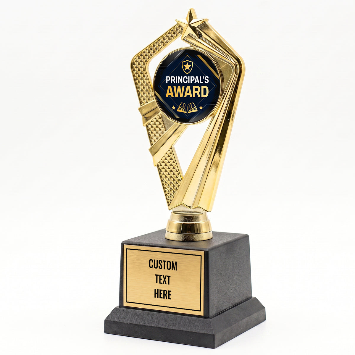 All Quality Principal's Award Trophy, Custom Engraved — Personalized School Recognition Award for Students