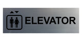 Basic Elevator Wall or Door Sign