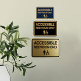 Signs ByLITA Classic Framed Accessible Restroom Wall or Door Sign