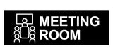Basic Meeting Room Wall or Door Sign