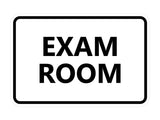 Classic Exam Room Sign
