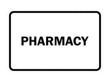 Classic Framed Pharmacy Sign