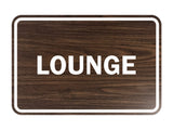 Classic Framed Lounge Sign