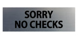 Basic Sorry No Checks