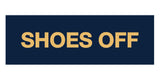 Basic Shoes Off Sign