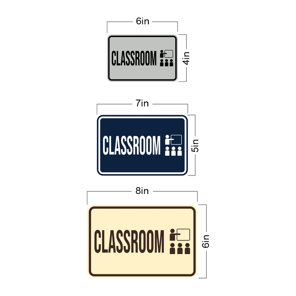 Classic Framed Classroom Wall or Door Sign – Pacific Sign and Stamp