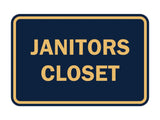 Classic Framed Janitors Closet