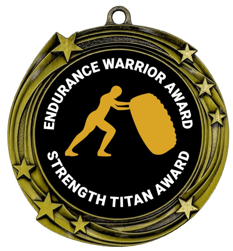 All Quality Workout Awards Stars Design Medals - Fitness Medals and Workout Awards