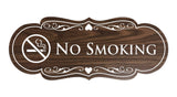 Designer No Smoking Sign