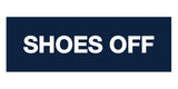 Basic Shoes Off Sign
