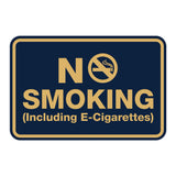 No Smoking including E-Cigarettes Sign