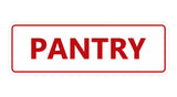 Signs ByLITA Standard Pantry Sign