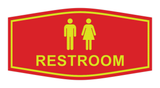 Signs ByLITA Fancy Unisex Restroom Sign