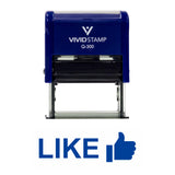 LIKE (Thumbs Up) Self Inking Rubber Stamp