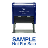 Sample Not For Sale Self Inking Rubber Stamp