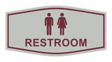 Signs ByLITA Fancy Unisex Restroom Sign