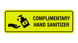 Signs ByLITA Standard Complimentary Hand Sanitizer Sign