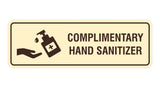 Signs ByLITA Standard Complimentary Hand Sanitizer Sign