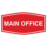 Fancy Main Office Sign