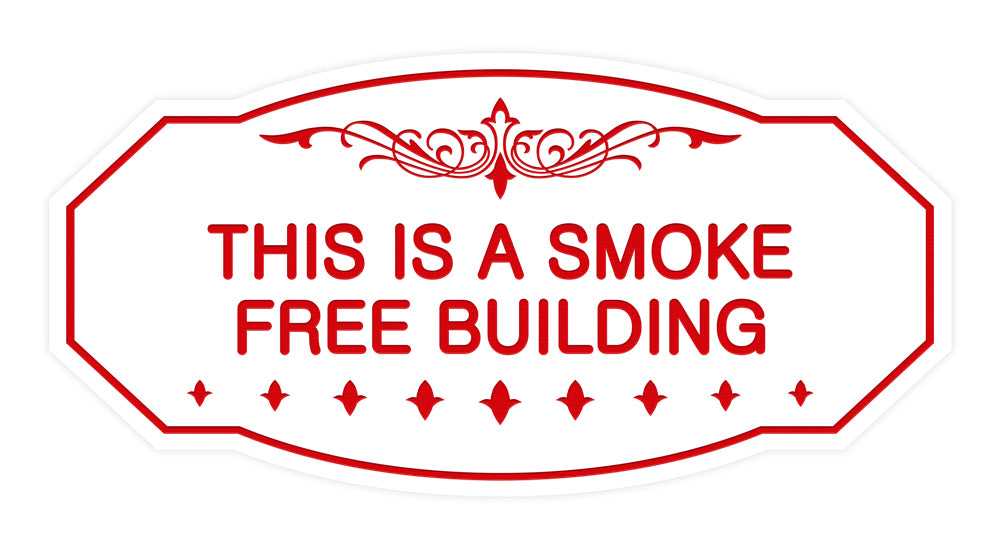 Victorian This Is A Smoke Free Building Sign